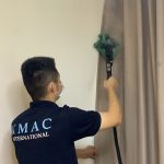 steam cleaning of residential curtains