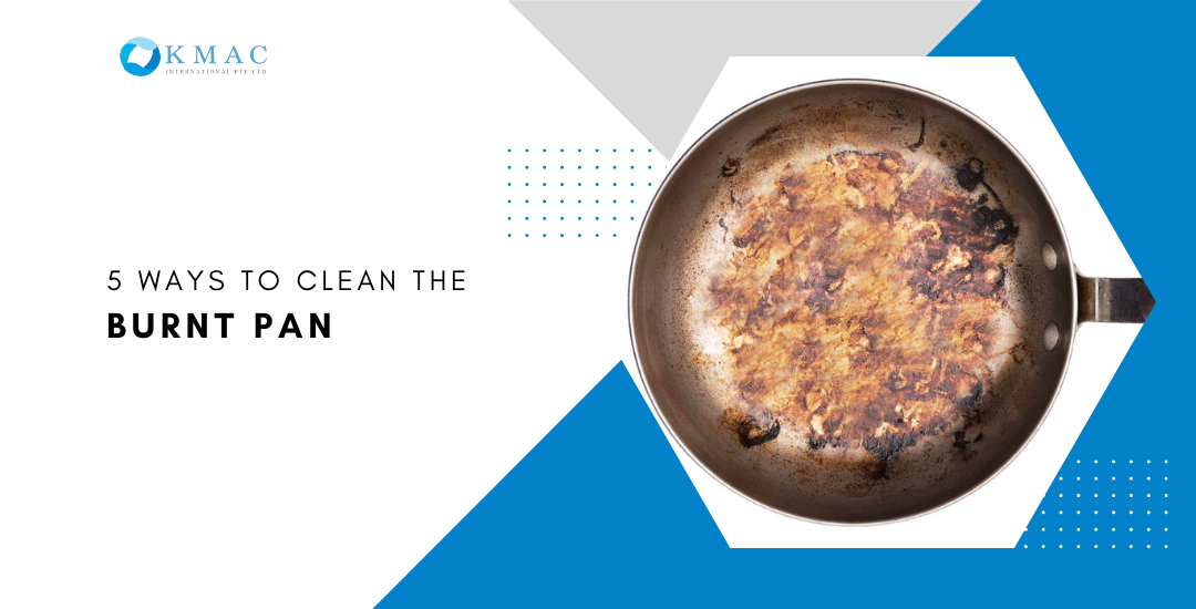5 ways to clean the burnt pan