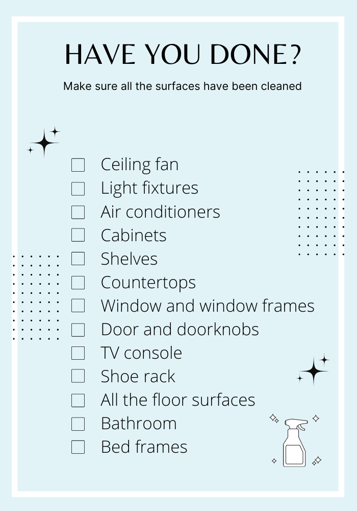 Cleaning tips after home renovation checklist