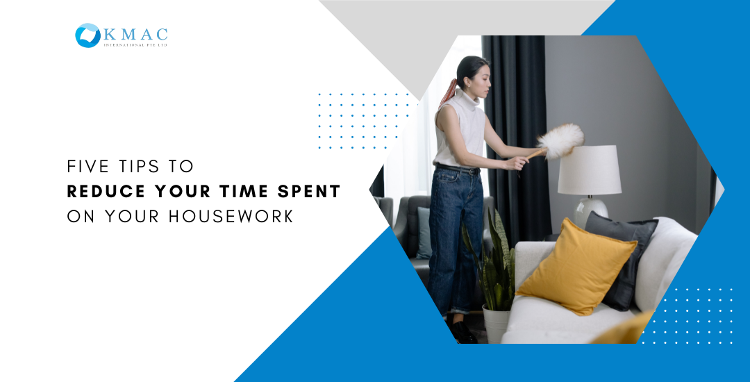 Five tips to reduce your time spent on your housework