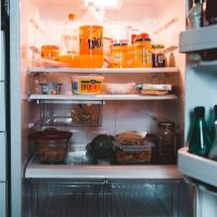 Clear your fridge and pantry