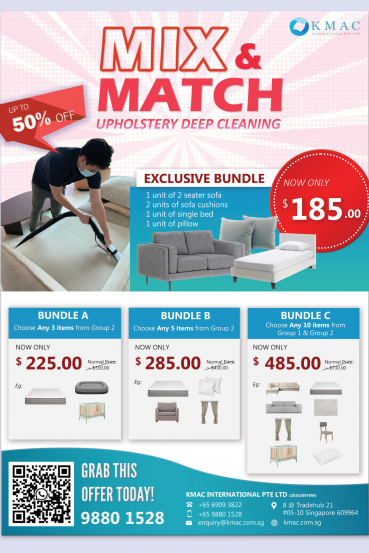 Upholstery Cleaning Bundle Package